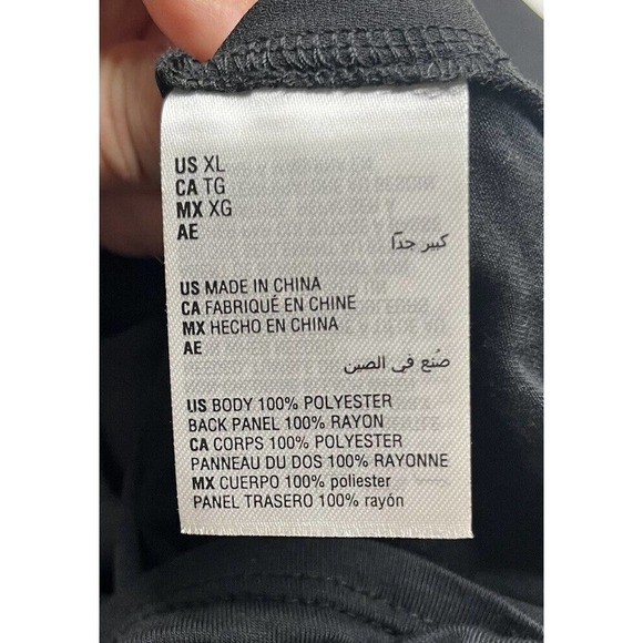 NEW INC International Concepts Long Sleeve Blouse Size XL Women’s Black - Picture 5 of 11